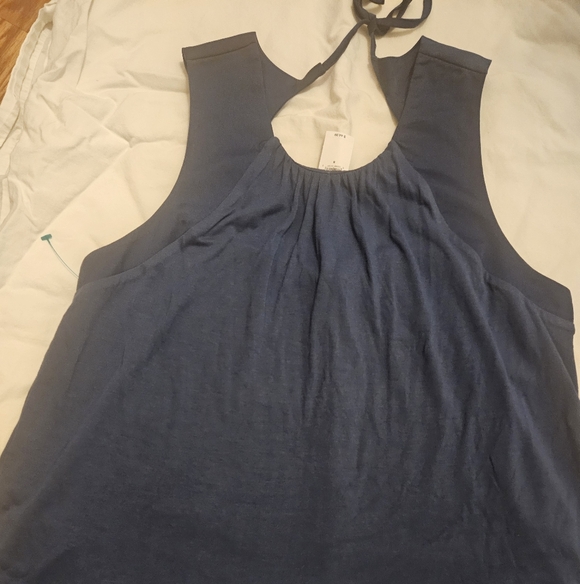 Banana Republic Tops - Banana Republic Blue Halter Top-NWT